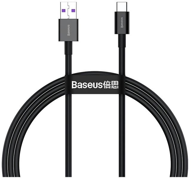 BASEUS ΚΑΛΩΔΙΟ USB-A ΣΕ TYPE-C 1M -ΜΑΥΡΟ