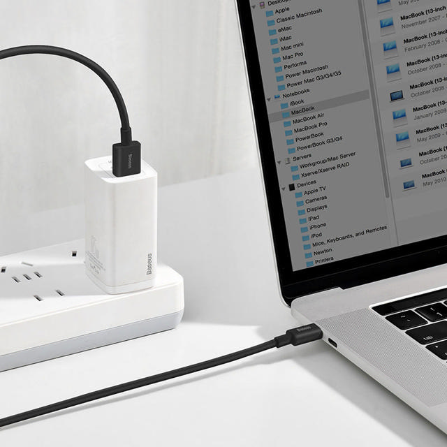 BASEUS ΚΑΛΩΔΙΟ USB-A ΣΕ TYPE-C 1M -ΜΑΥΡΟ