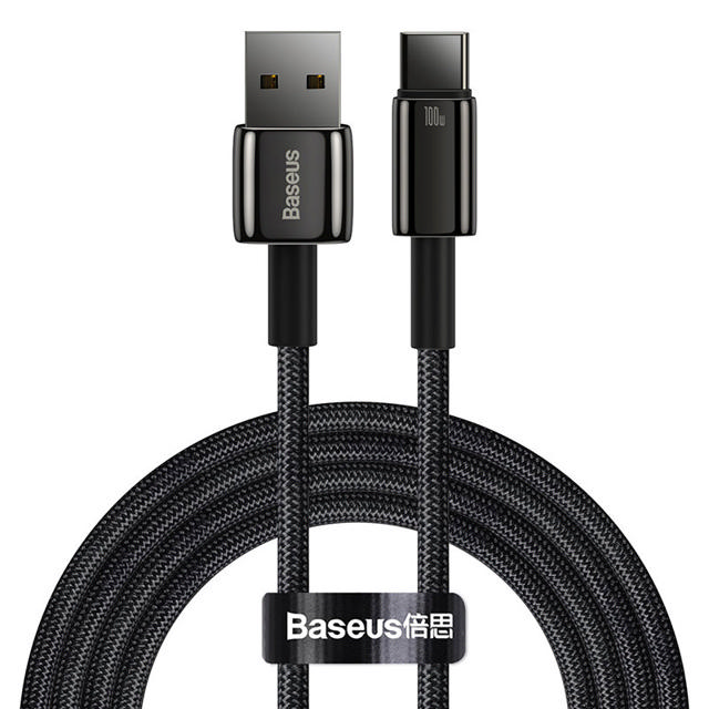 BASEUS USB-C TO USB-A 100W 2M - BLACK