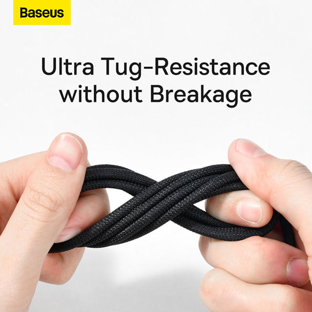 BASEUS USB-C TO USB-A 100W 2M - BLACK