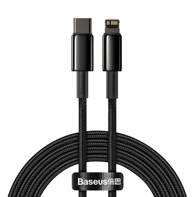 BASEUS LIGHTNING TO USB-C 20W 2M