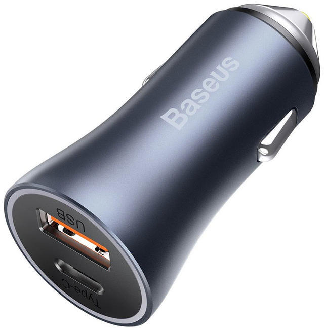 BASEUS CAR CHARGER 40W USB-C USB-A