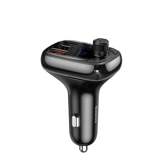 BASEUS CAR FM TRANSMITTER-CHARGER