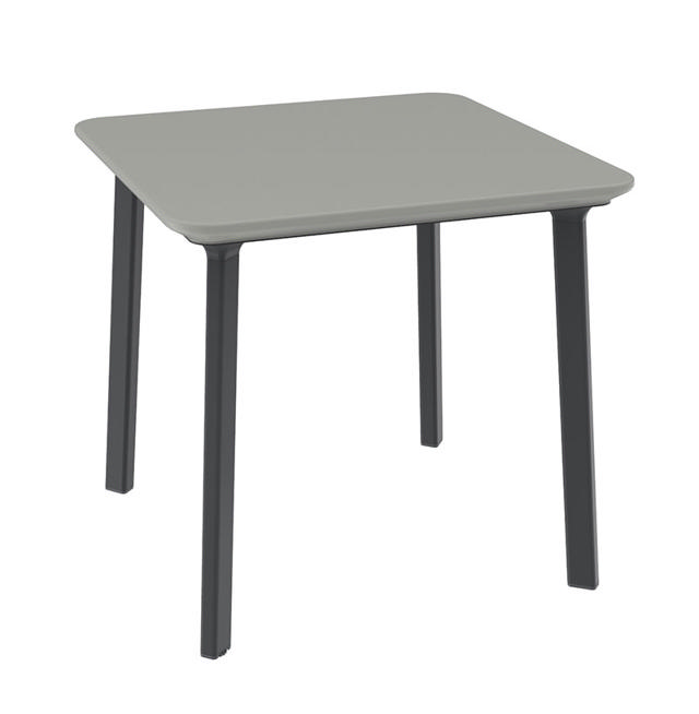 TOOMAX BALCONY TABLE 77X77X72CM -ANTHRACITE