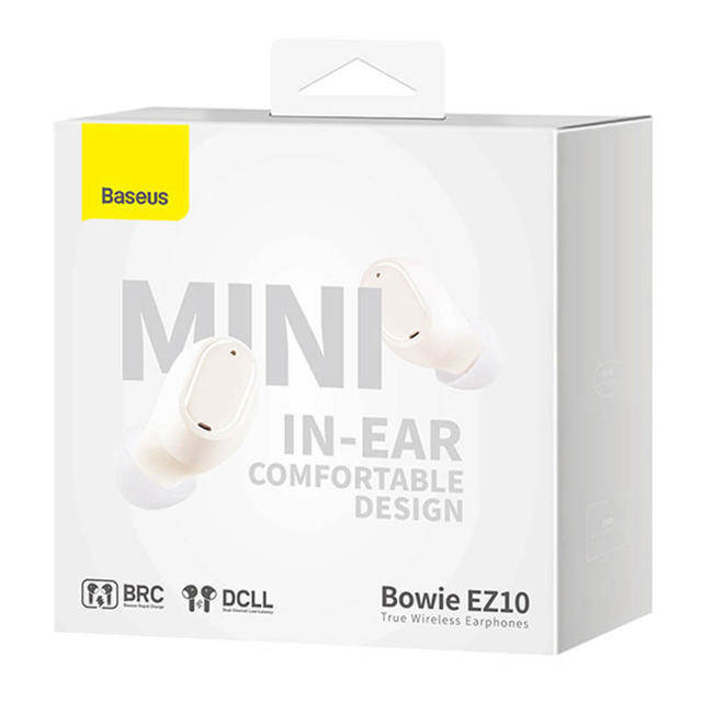 BASEUS EARPHONES EZ10 - WHITE