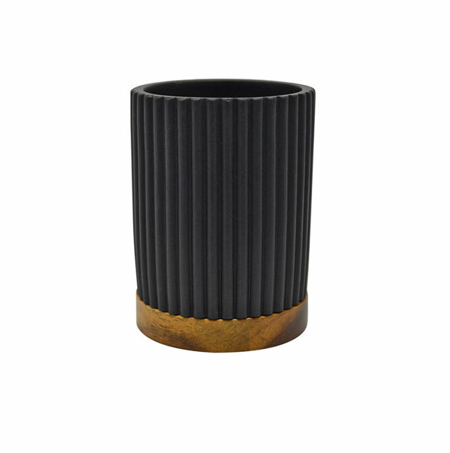 ANKOR CHIC BRUSH TUMBLER BLACK