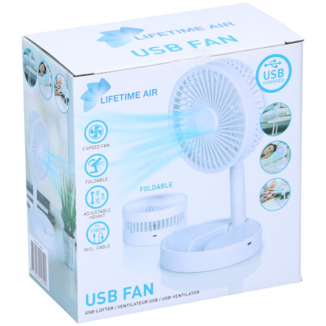 FAN TABLE TELESCOPIC 1200MAH