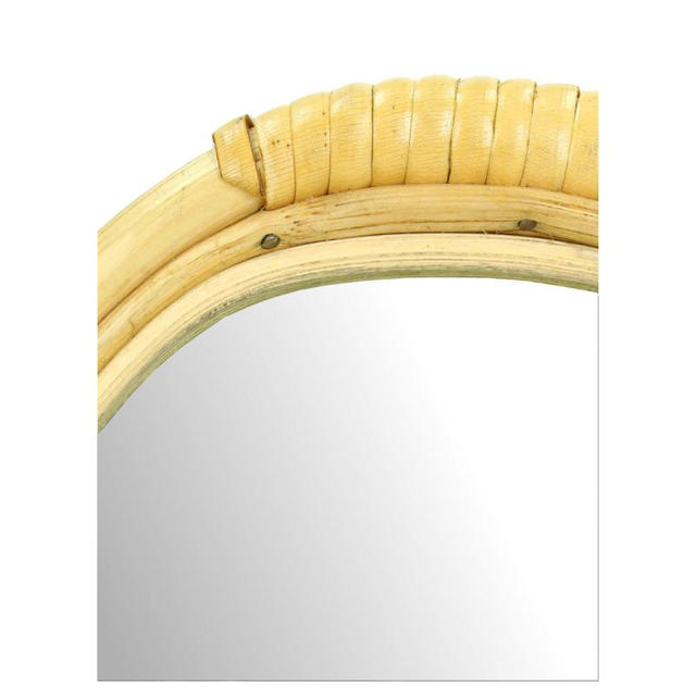 MIRROR CANE BAMBOO 20X1.5X20CM - NATURAL