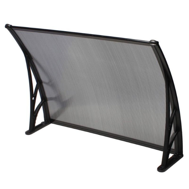 H&C CANOPY 80X150CM BLACK FRAME GREY PANEL