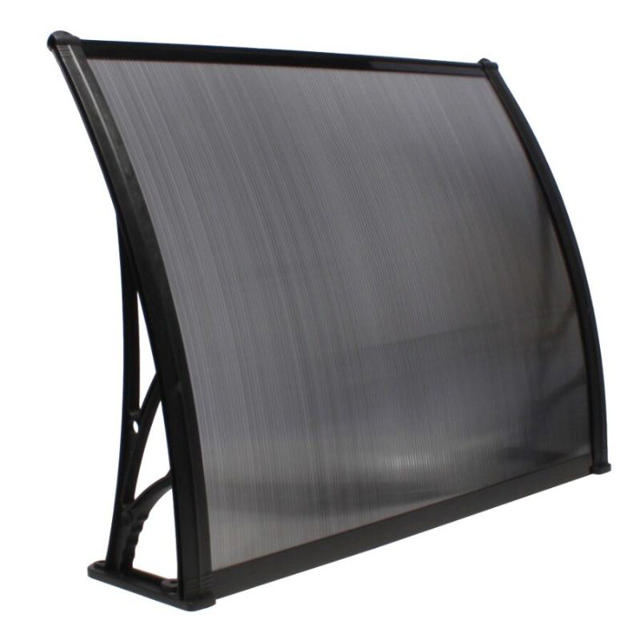 H&C CANOPY 80X150CM BLACK FRAME GREY PANEL