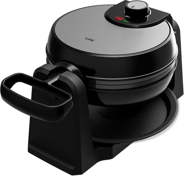 LIFE WAFFLE PRO ROTTARY WAFFLE MAKER 1000W