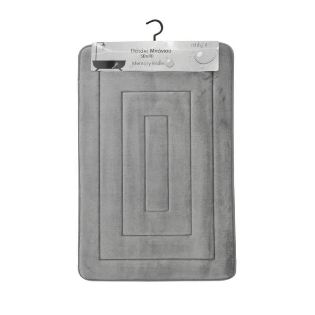 ANKOR BATHMAT SBR 50X80CM - VELVET GREY