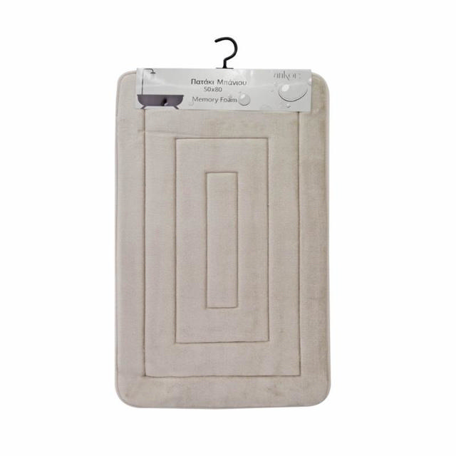 ANKOR BATHMAT SBR 50X80CM - VELVET BEIGE 