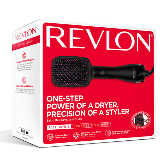 REVLON PERFECT HEAT ONE-STEP ΣΤΕΓΝΩΤΗΡΑΣ ΚΑΙ ΙΣΙΩΤΙΚΟ ΜΑΛΛΙΩΝ RVDR5212E3