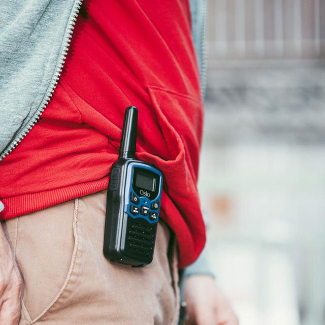 OSIO OPM-1010 PMR WALKIE TALKIE ΜΕ ΦΑΚΟ 8 km – 0.5W - ΜΠΛΕ