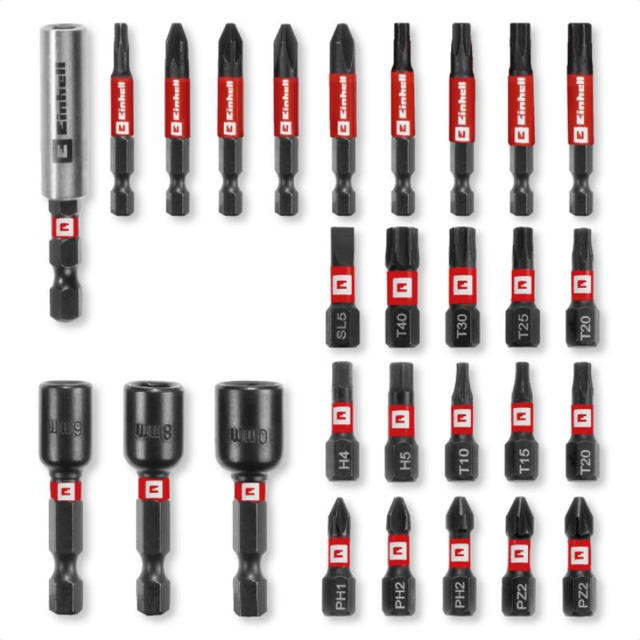 EINHELL BIT SET OF 28 PCS S-CASE