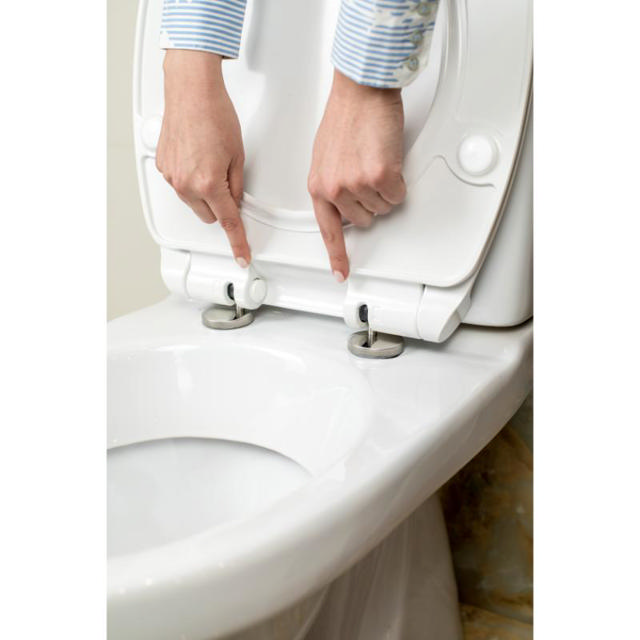 GEPARD TOILET SEAT SLIM DURO SC QR