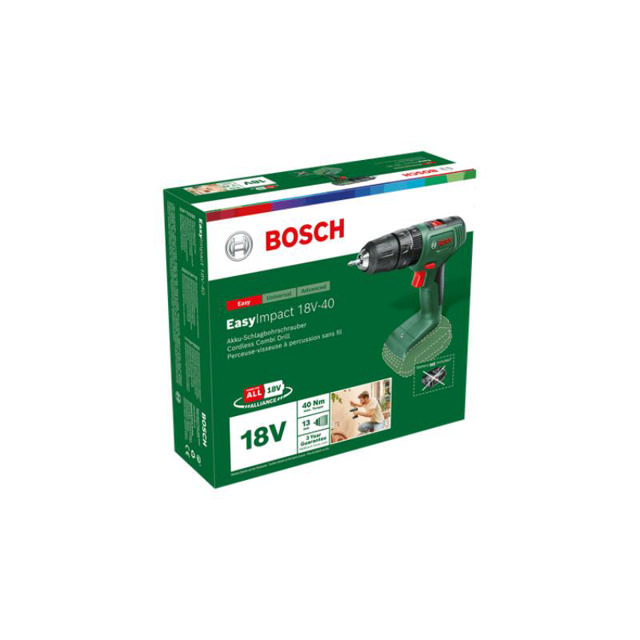 BOSCH DRILL 18V SOLO