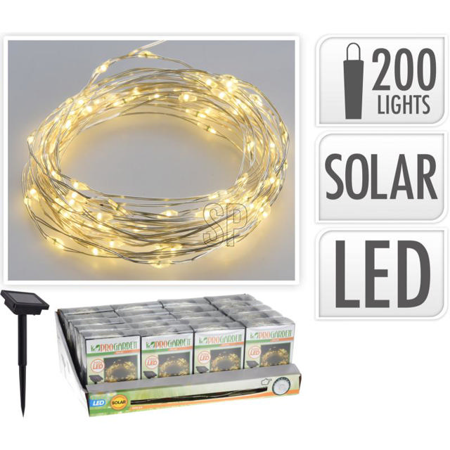 SOLAR WIRE LIGHTING 10M