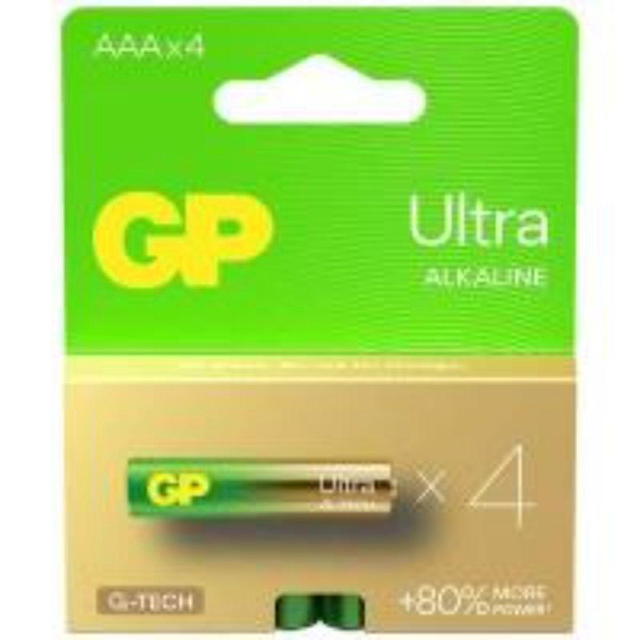 GP AAA BATTERIES 4 PCS