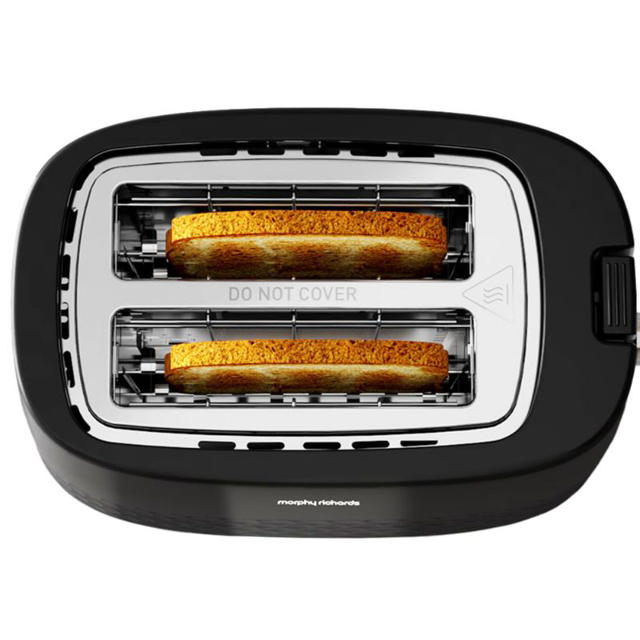 MORPHY RICHARDS HIVE 220031 TOASTER BLACK