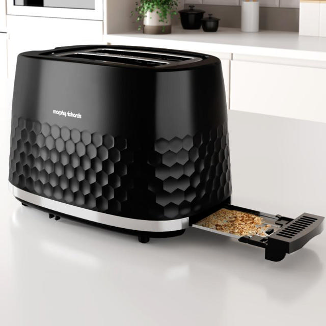 MORPHY RICHARDS HIVE 220031 TOASTER BLACK