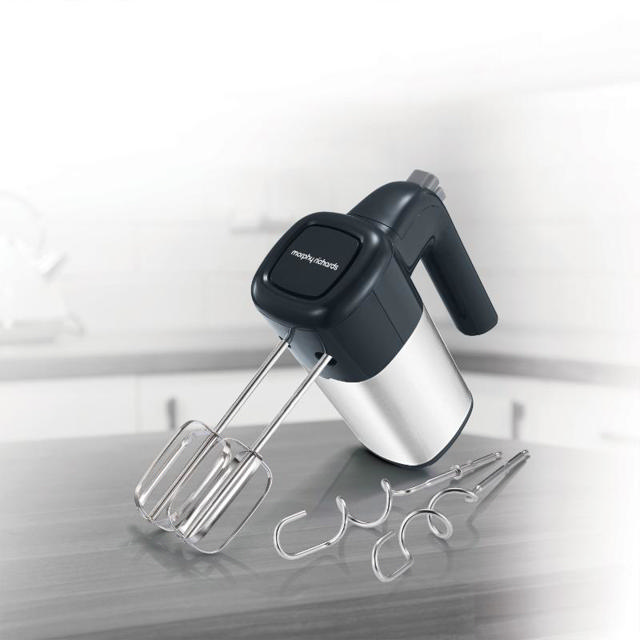 MORPHY RICHARDS TOTAL CONTROL HAND MIXER GREY 400512