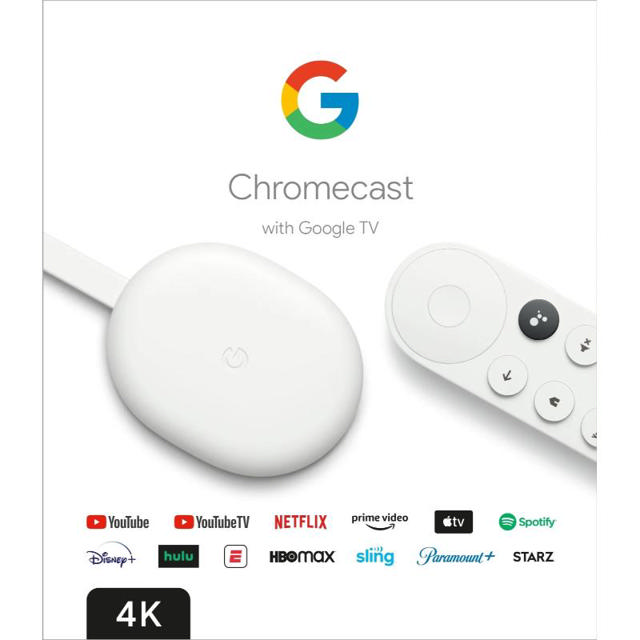 GOOGLE CHROMECAST ME GOOGLE TV 4K EU