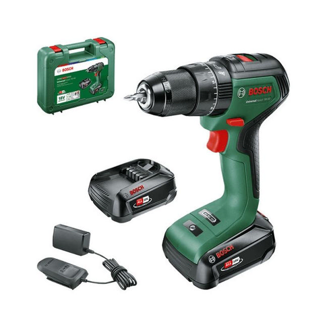 BOSCH EASY IMPACT ΚΡΟΥΣΤΙΚΟ ΔΡΑΠΑΝΟ ΜΠΑΤΑΡΙΑΣ 18V 2Χ2AΗ ME ΘΗΚΗ