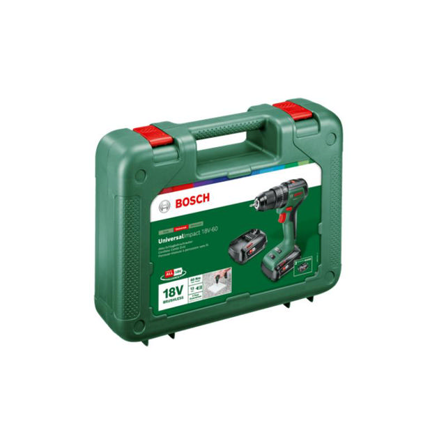 BOSCH EASY IMPACT ΚΡΟΥΣΤΙΚΟ ΔΡΑΠΑΝΟ ΜΠΑΤΑΡΙΑΣ 18V 2Χ2AΗ ME ΘΗΚΗ