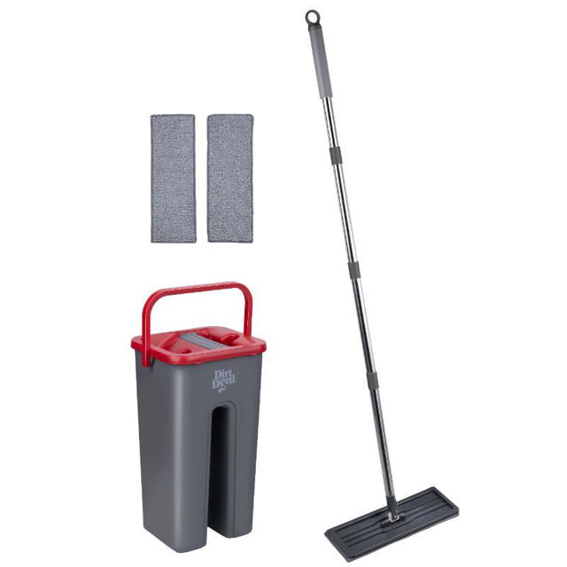 FLOOR SCRUBBING MACHINE WITH 6 LITRE BUCKET AND MOP ACCESSORIES FOR FLOOR CLEANER - 2 COLORS