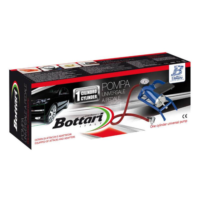 BOTTARI FOOTPUMP 1 CYLINDER