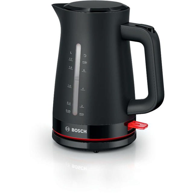 BOSCH KETTLE BLACK 1,7L 2.4KW