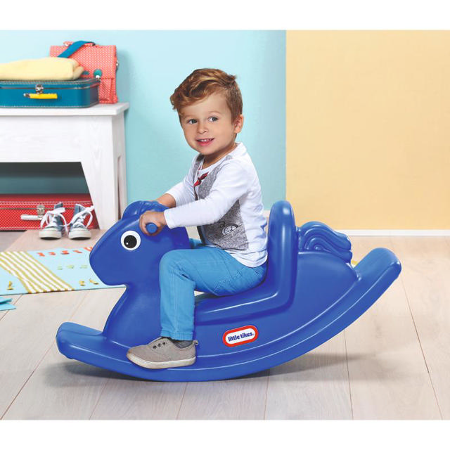 LITTLE TIKES ROCKING HORSE BLUE