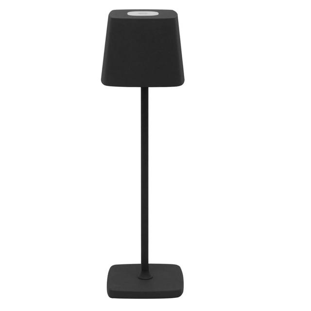 OF ELEGANT LED TAB LAMP 38CM BLACK