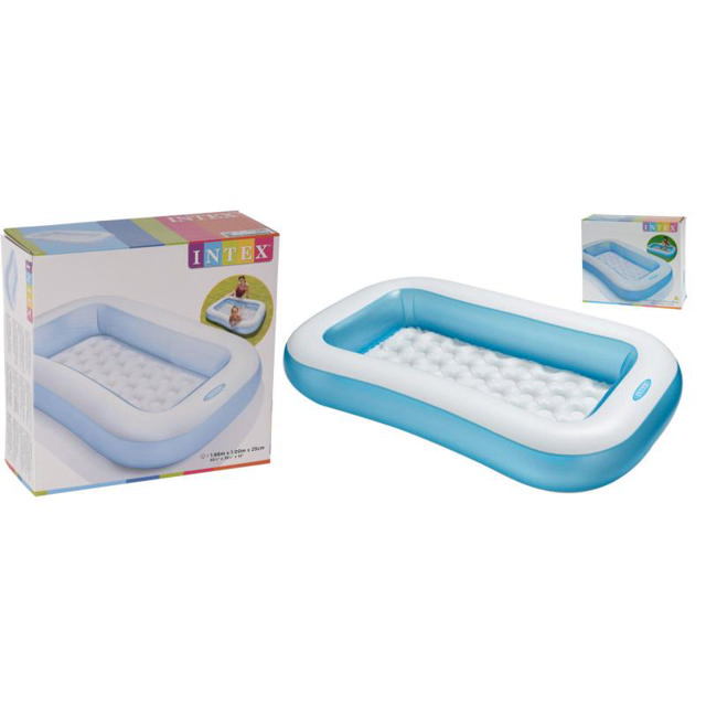 INTEX RECT POOL BABY 166X100X25CM