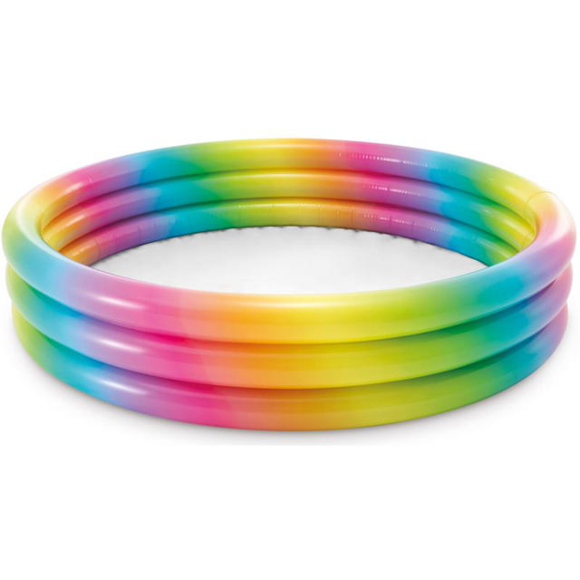 INTEX ΠΙΣΙΝΑ RAINBOW OMBRE ΚΥΚΛΙΚΗ 147X33CM