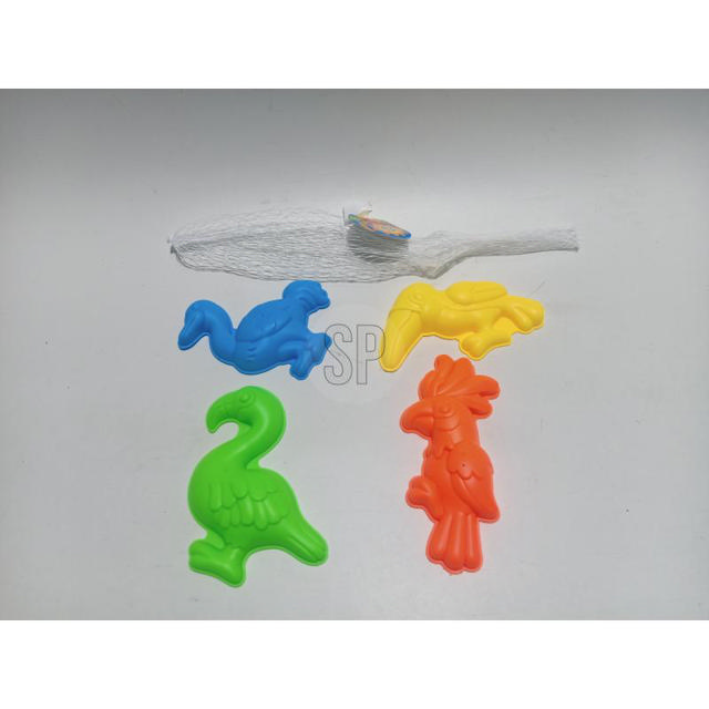 BEACH SAND MOLD SET 4 PCS