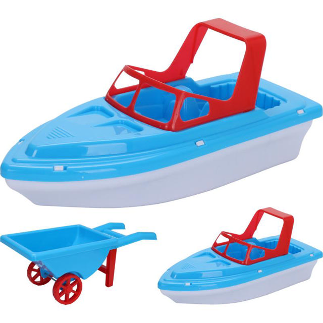 BEACH SET BOAT/WHEELBARROW