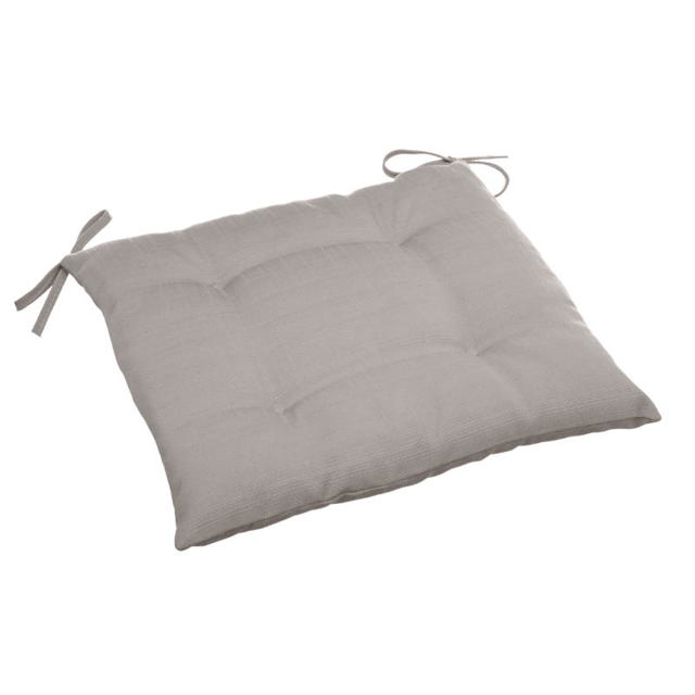 SEAT CUSHION KORAI 40X40X4CM - TAUPE