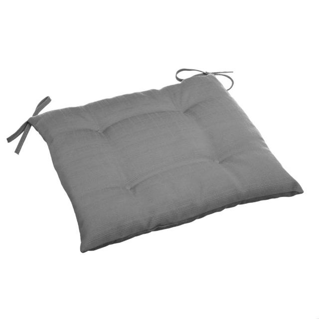 SEAT CUSHION KORAI 40X40X4cm - GREY