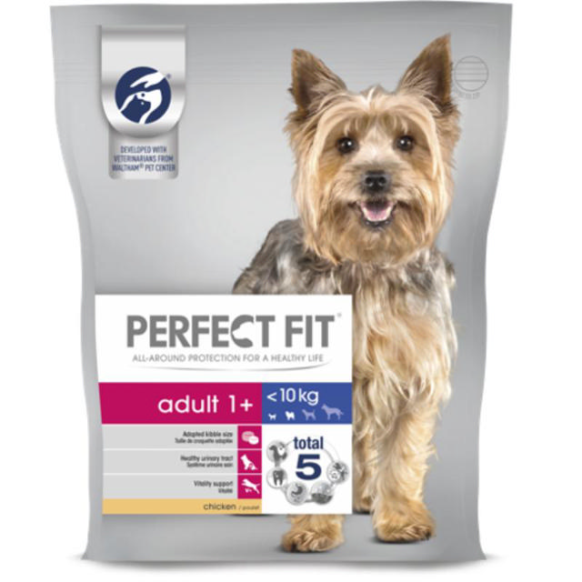 PERFECT FIT DRY ADULT SMALL MEDIUM DOG FOOD CHICKEN 825G