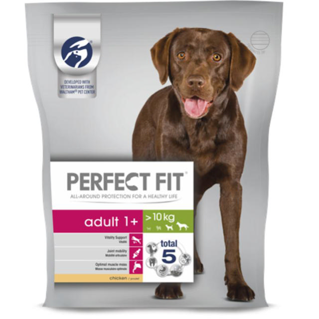 PERFECT FIT DRY ADULT LARGE DOG FOOD CHICKEN 825G