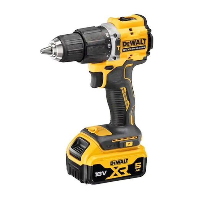 DEWALT 18V HAMMER DRILL 2X5AH