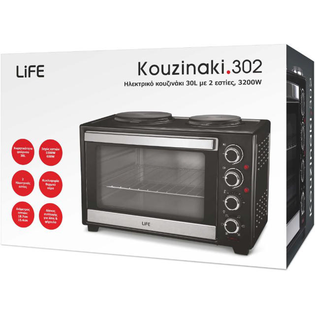 LIFE ELECTRIC OVEN 30L 3200W