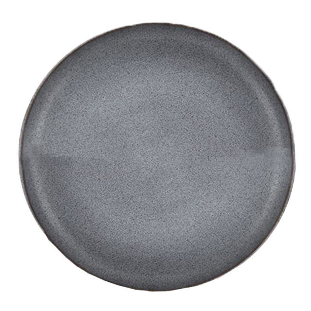 DALIA FLAT PLATE 22CM - GREY