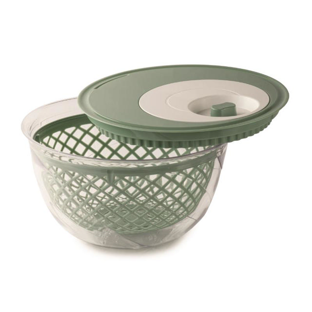 SNIPS SPIN & SERVE SALAD SPINNER  4L - ΠΡΑΣΙΝΟ