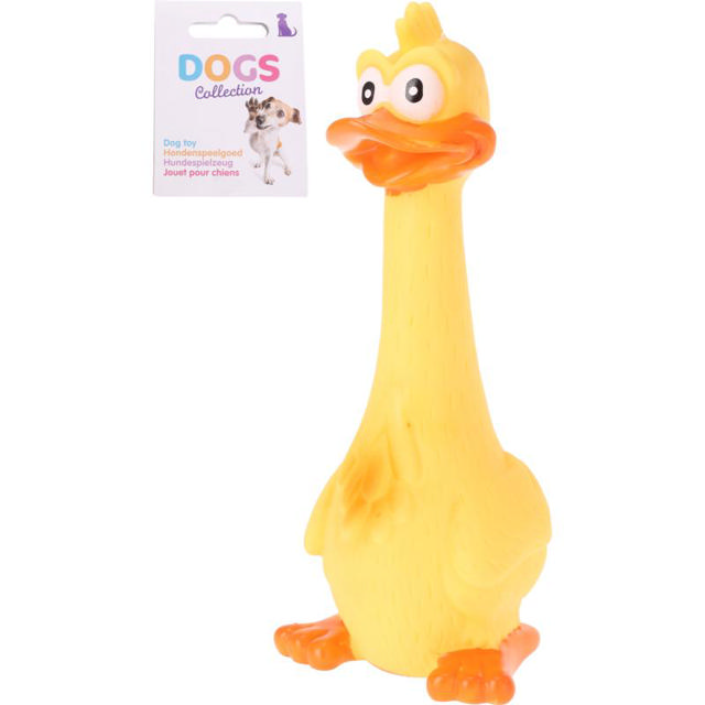 DOG TOY VINYL DUCK 20CM