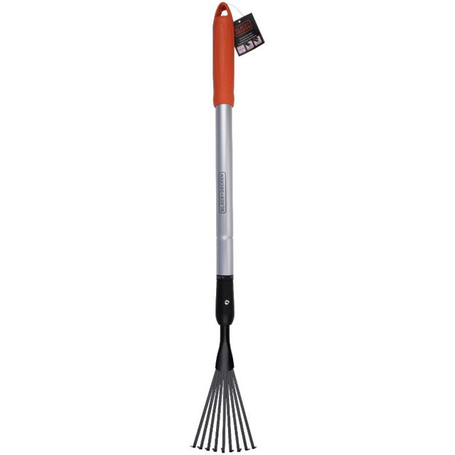 BLACK & DECKER EXPANDABLE ALUMINIUM RAKE