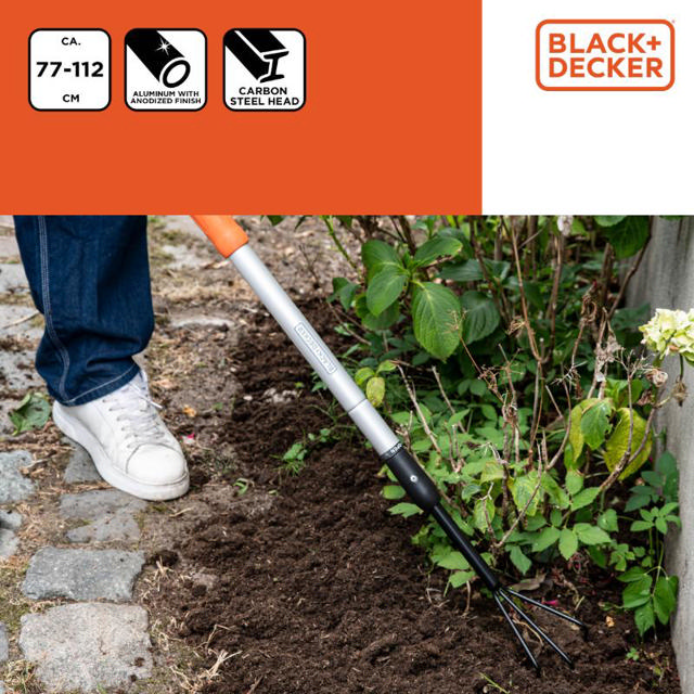 BLACK & DECKER ALUMINIUM CULTIVATOR